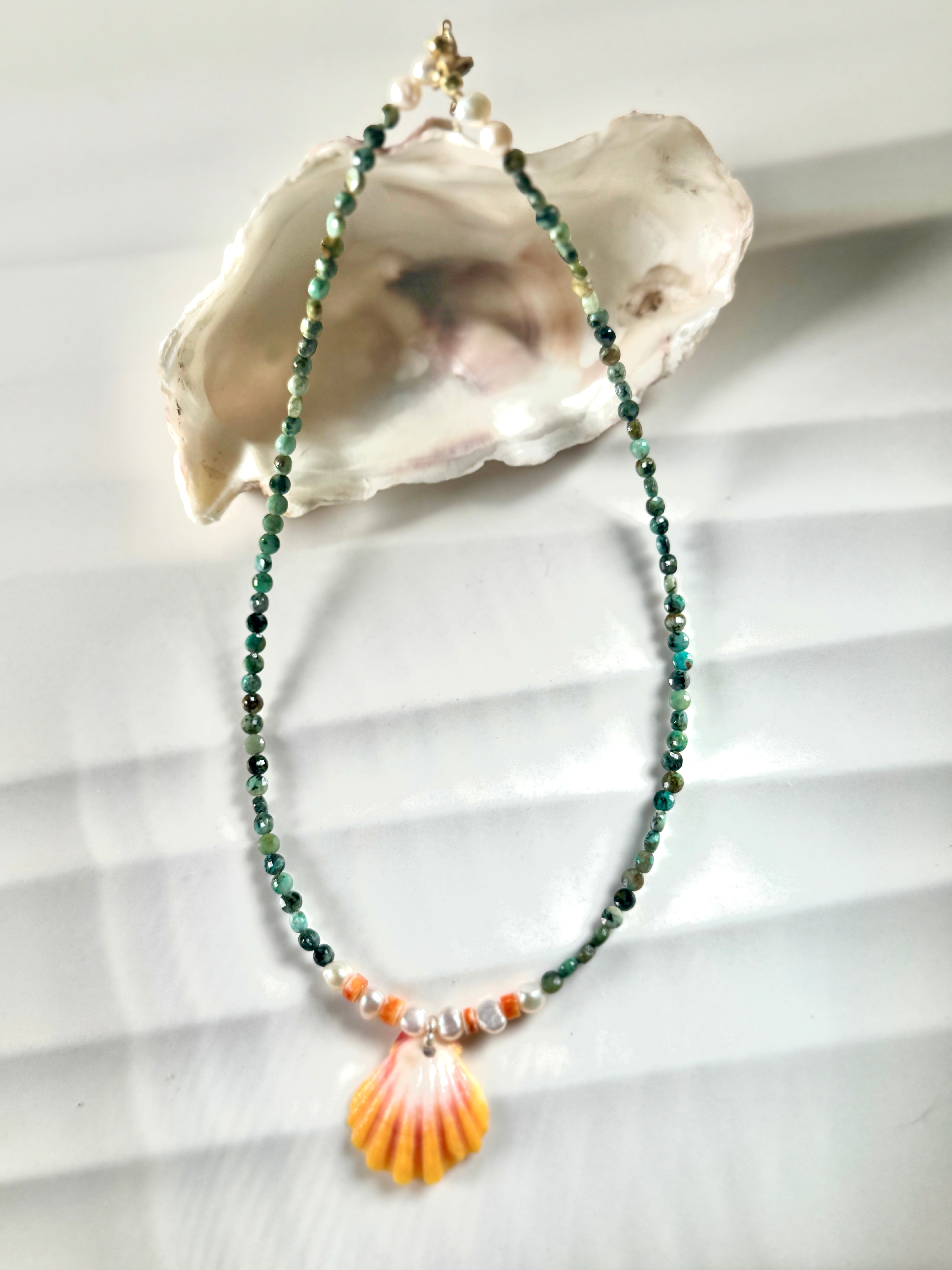Sunrise with Turquoise beads