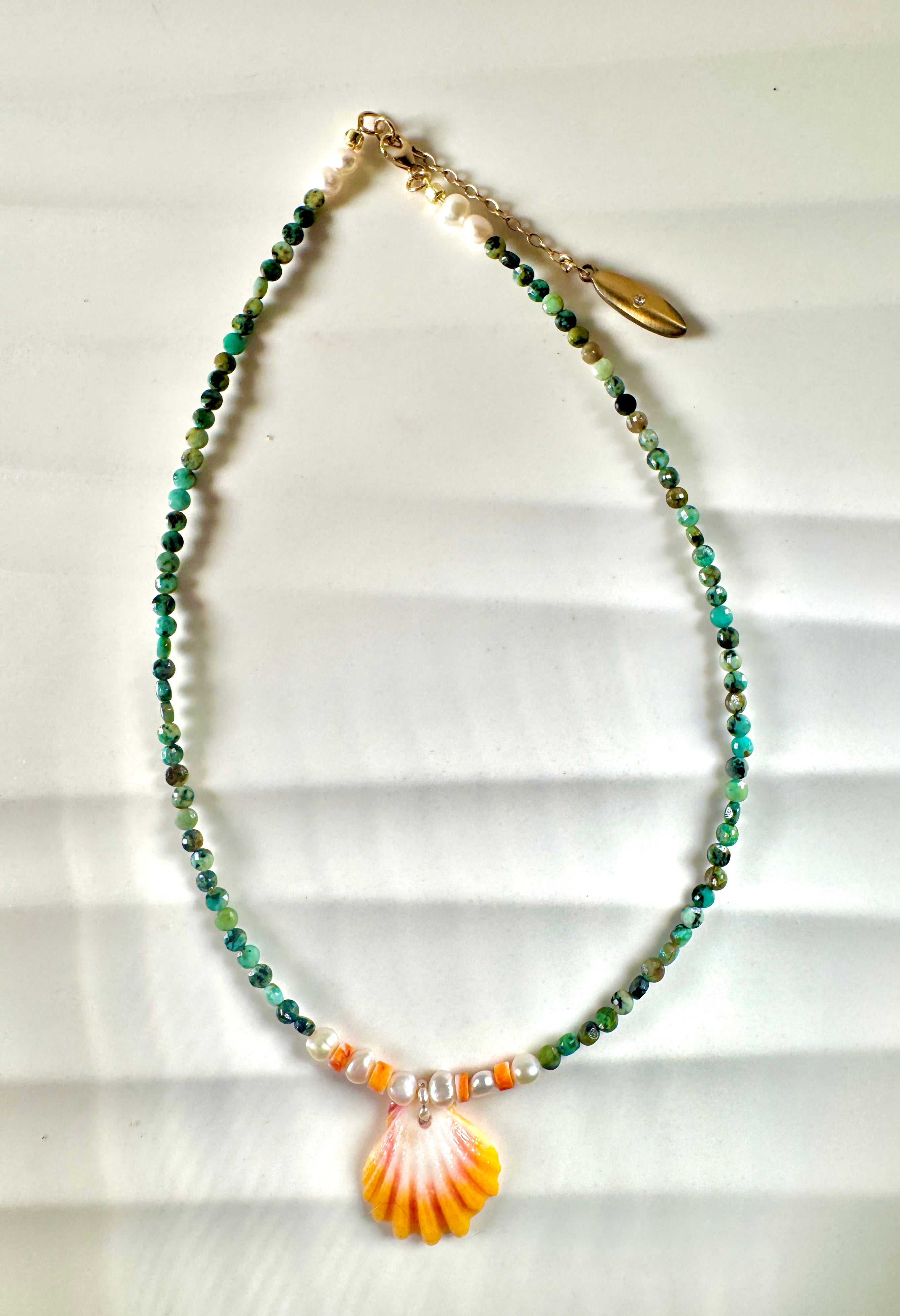 Sunrise with Turquoise beads