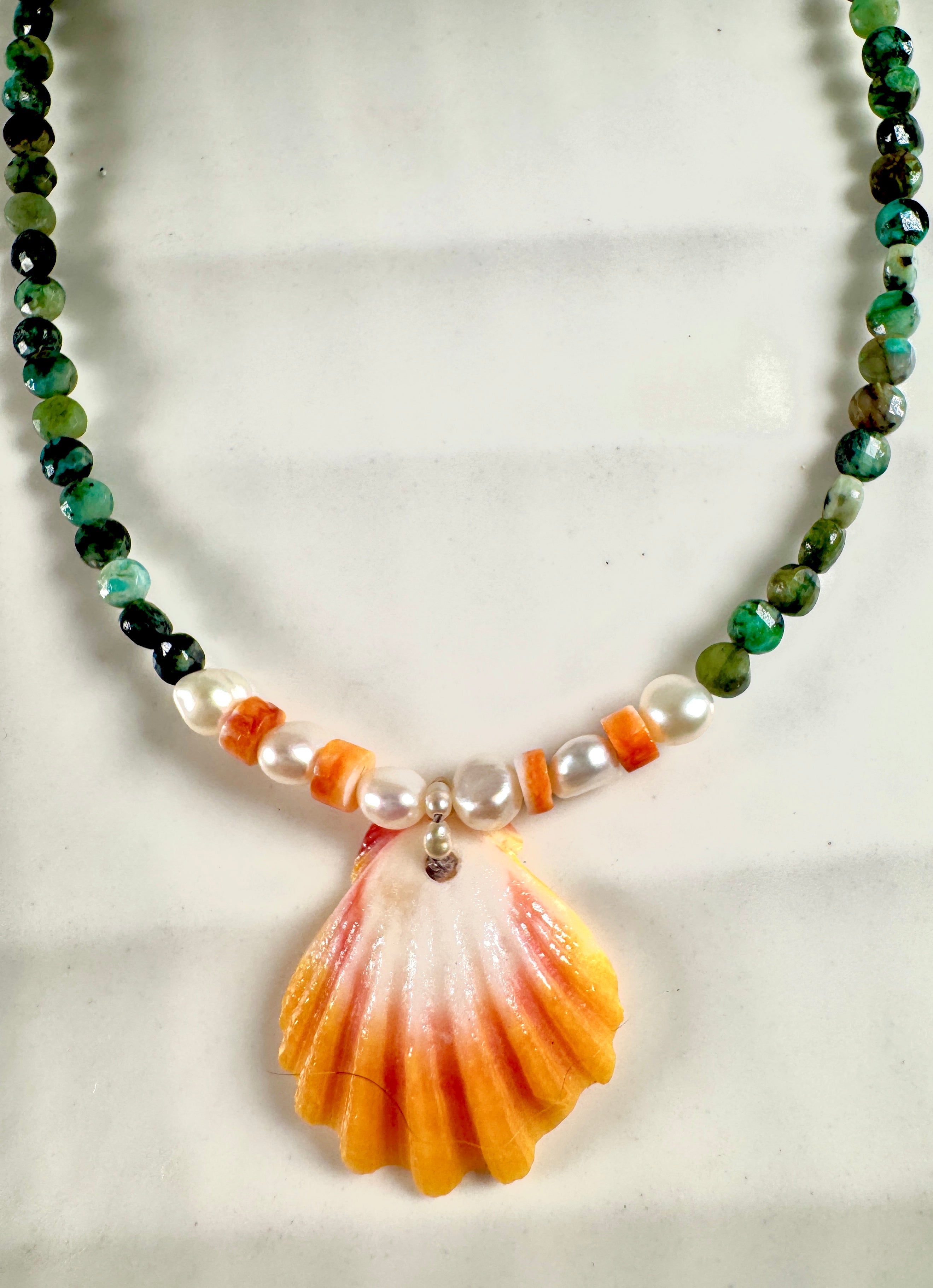 Sunrise with Turquoise beads