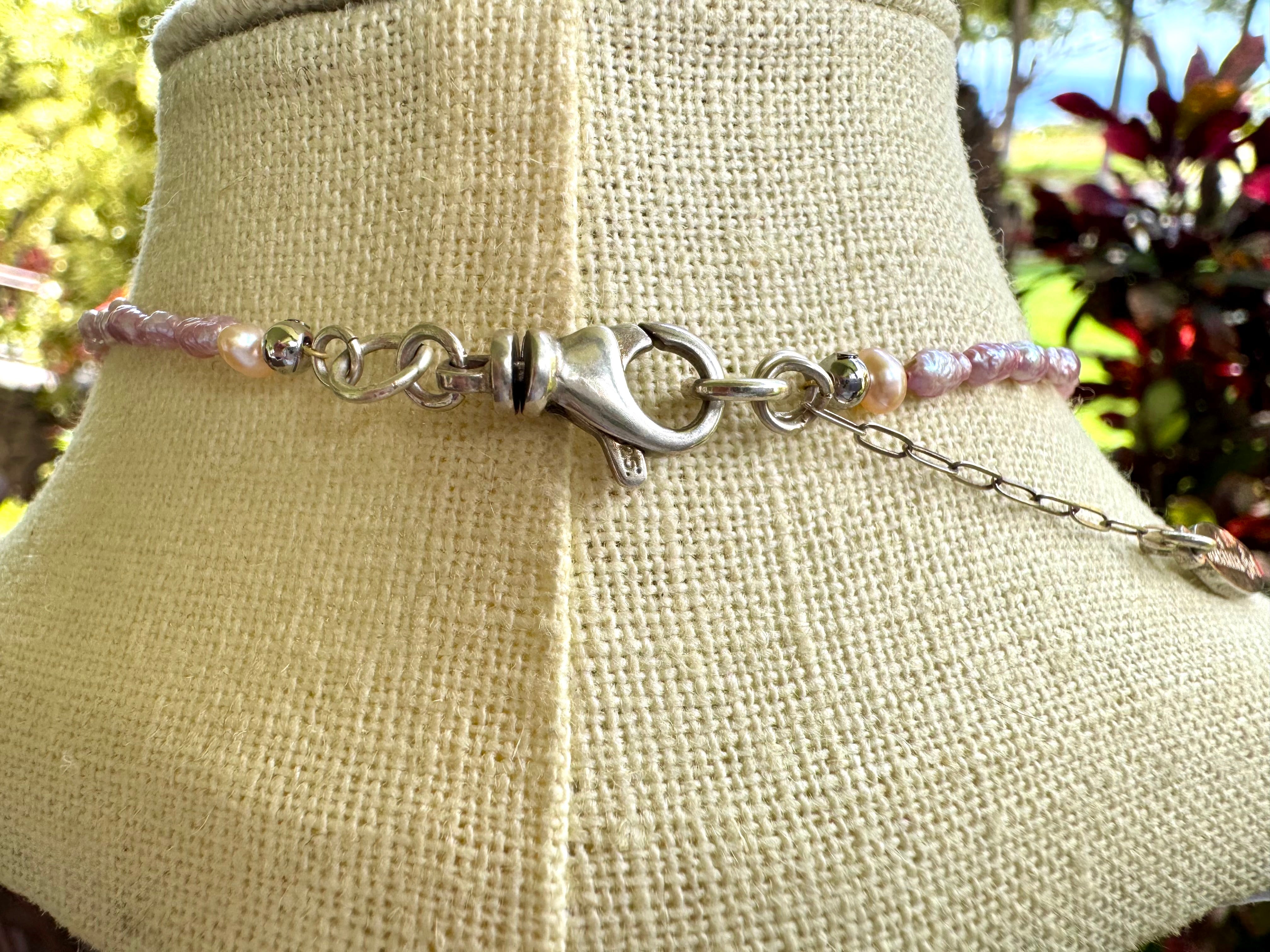 Hapa Lavendar Cone shell Lei