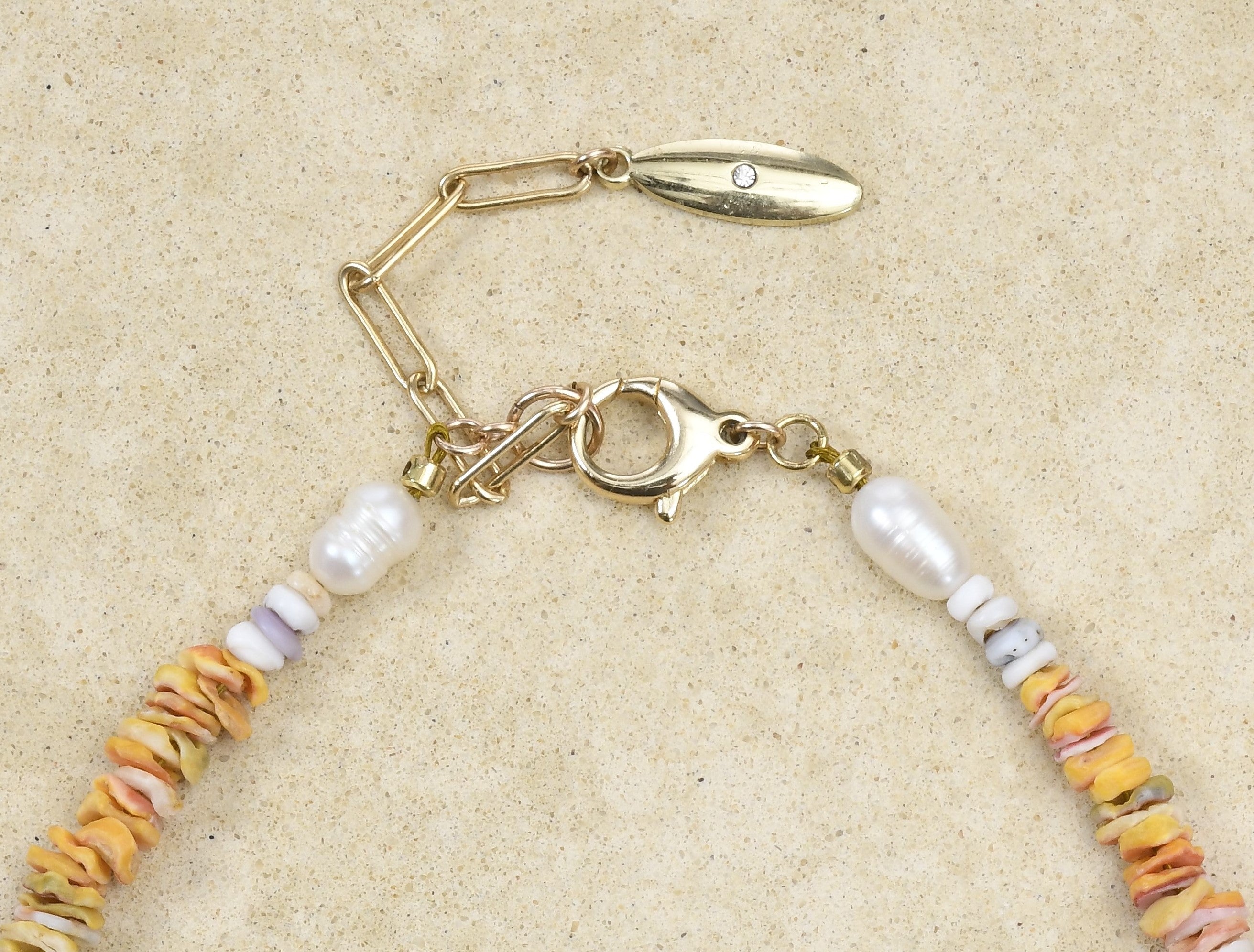 💙Original design Sunrise Shell Chip lei
